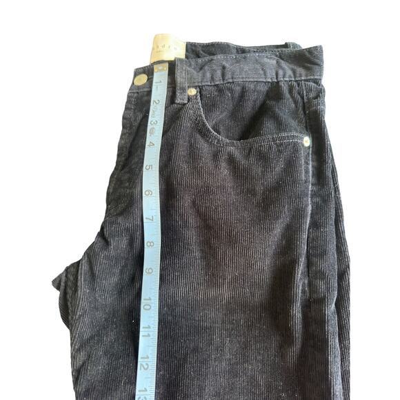 Sandro‎ Men's  Navy Droit Cotton Button Fly Corduroy Straight Leg Pants Size 33 - Picture 11 of 13